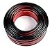 100' Feet 14 Gauge Red Black Stranded 2 Conductor Speaker Wire Car Home Audio Ga