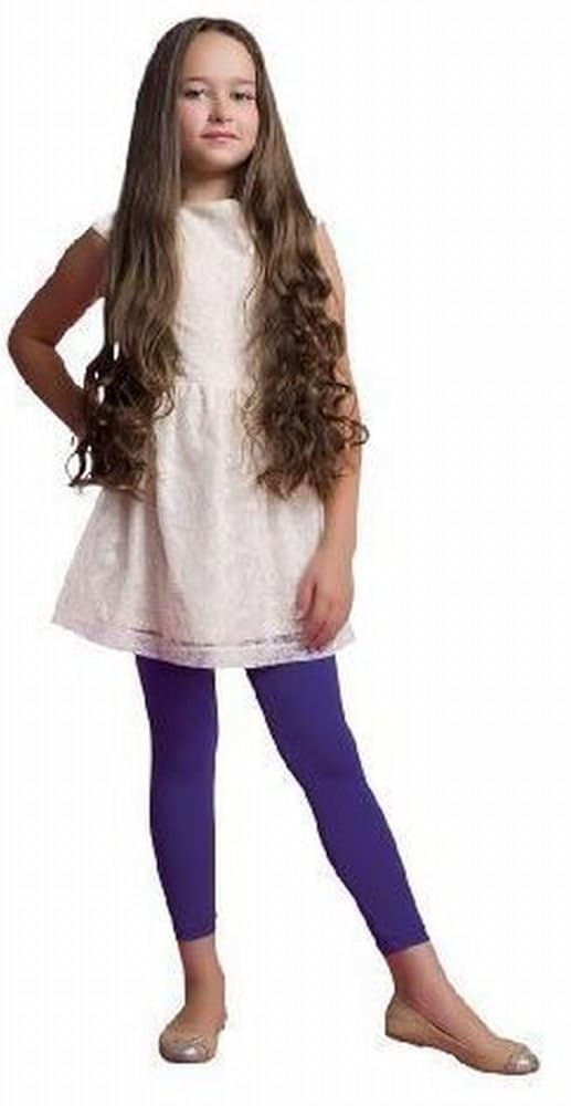Galassia Leggings in Cotone per Ragazze Lunghezza tasselli 16 Diversi  Colori Calzamaglie e leggings sportivi Abbigliamento berjaya.edu.my