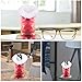 MoKo Eyeglasses Holder, Modern Velvet Plush Lined PU Leather Household Magnetic Holder Protective [Anti-scratch] [Dustproof] Stand Case for Eyeglass and Sunglasses, Mixed Colors