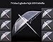artSew Lightsaber Umbrella LED Laser Sword Light up Golf Umbrellas with 7 Color Changing in the Easy Grip Handle Golf Umbrellas Sword Light up Changing on the Shaft Built in Torch at Bottom (Transpar