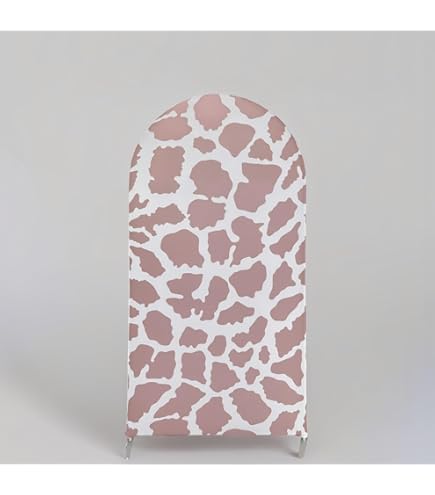 Arche De Toile De Fond 2,1 X 1 M - Motif Animaux (Éléphant, Girafe) - Pour Anniversaire, Mariage, Décoration Fête