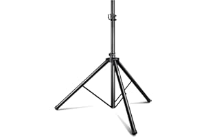 Starument Pa Speaker Stands and Touch Fastener Kit Secure Cables to The Stands 6 ft. - Tripod Speaker Stand (1 x Stand)