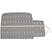 Teamoy Knitting Needles Holder Case(up to 11 Inches), Cotton Canvas Rolling Organizer for Straight and Circular Knitting Needles, Crochet Hooks and Accessories, Arrow - NO Accessories Included