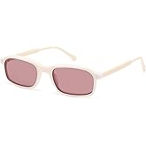 SOJOS Classic rectangle Polarized Sunglasses for Women Men, Retro Acetate Frame with Polarized Lenses UV Protection