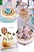 Eshanmu Birthday Letter Cake Candles, Gold