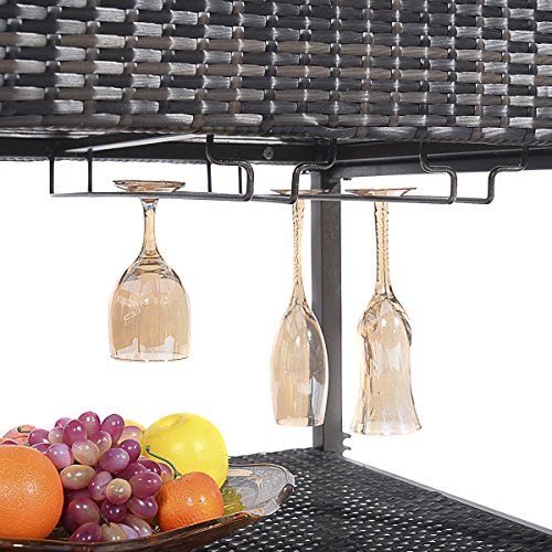 6 Giantex+Portable+Rattan+Trolley+Outdoor