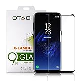Samsung S8 Plus Screen Protector(3D Glass), OTAO 3D [Case-friendly] Tempered Glass Screen Protector for Samsung Galaxy S8 Plus/8+ (Case-friendly)