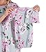 Baby Be Mine Newborn Gown and Hat Set Layette Romper Coming Home Outfit (Newborn, Olivia)