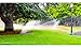 Ohuhu Oscillating Sprinkler for Yard with 20 Nozzles & Adjustable Spray, Up to 3,600 Sq. Ft Watering Range, Stable Metal Base Lawn Sprinklers Garden Sprinkler