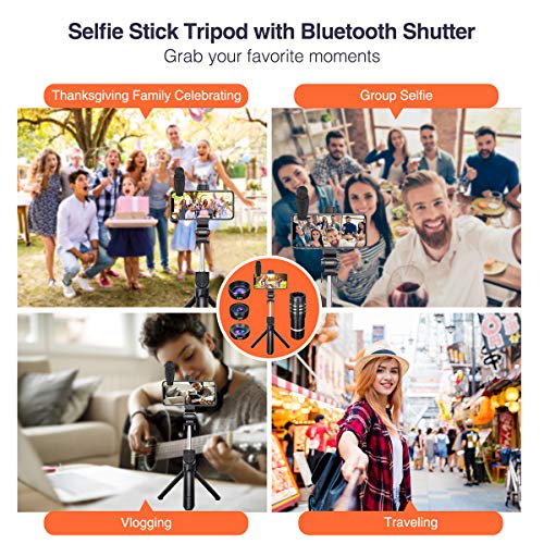 image for PJ-Since Phone Camera Lens kit, 12X Zoom Telephoto Lens+210° Fisheye 