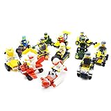 Koolfigure™ 400PCS 12in1 Mini Building Blocks Vehicles Set,Compatible Bricks of Tires Wheels&Axles Set for Vehicles,Educational Toys for Birthday/Party Favors/Stocking Stuffers