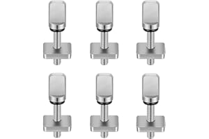 SPURICK 6 Pieces Surfboard Fin Screws, No Tool Stainless Steel Thumb Fin Screw for SUP Surf Longboard Paddleboard and BoardWorks SUP Center Fin Adapters Surfing Accessories