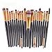 Makeup Brushes Set Premium Kabuki Brushes Synthetic Foundation Blending Blush Face Eyeliner Shadow Brow Concealer Lip Brush Tool Beauty Collection Cosmetic Brushes Kit