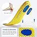 3 Pairs Elastic Shock Absorbing Shoe Insoles Breathable Honeycomb Sneaker Inserts Sports Shoe Insole Replacement Insoles for Men and Women (Men US（8-12）)thumb 1