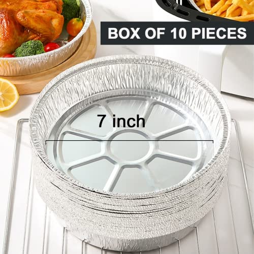 Air Fryer Disposable Tinfoil Liner,Nonstick Disposable Liners, Baking