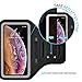 LOVPHONE iPhone 14 Pro/ 14/13 Pro/ 13/12 Pro/ 12/11 Pro Max/ 11 Pro/ 11/ XR/XS Max Armband, Sport Running Exercise Gym Case with Key Holder & Card Slot (Gray)