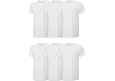 Fruit of the Loom Men's Eversoft Cotton Stay Tucked Crew T-Shirt