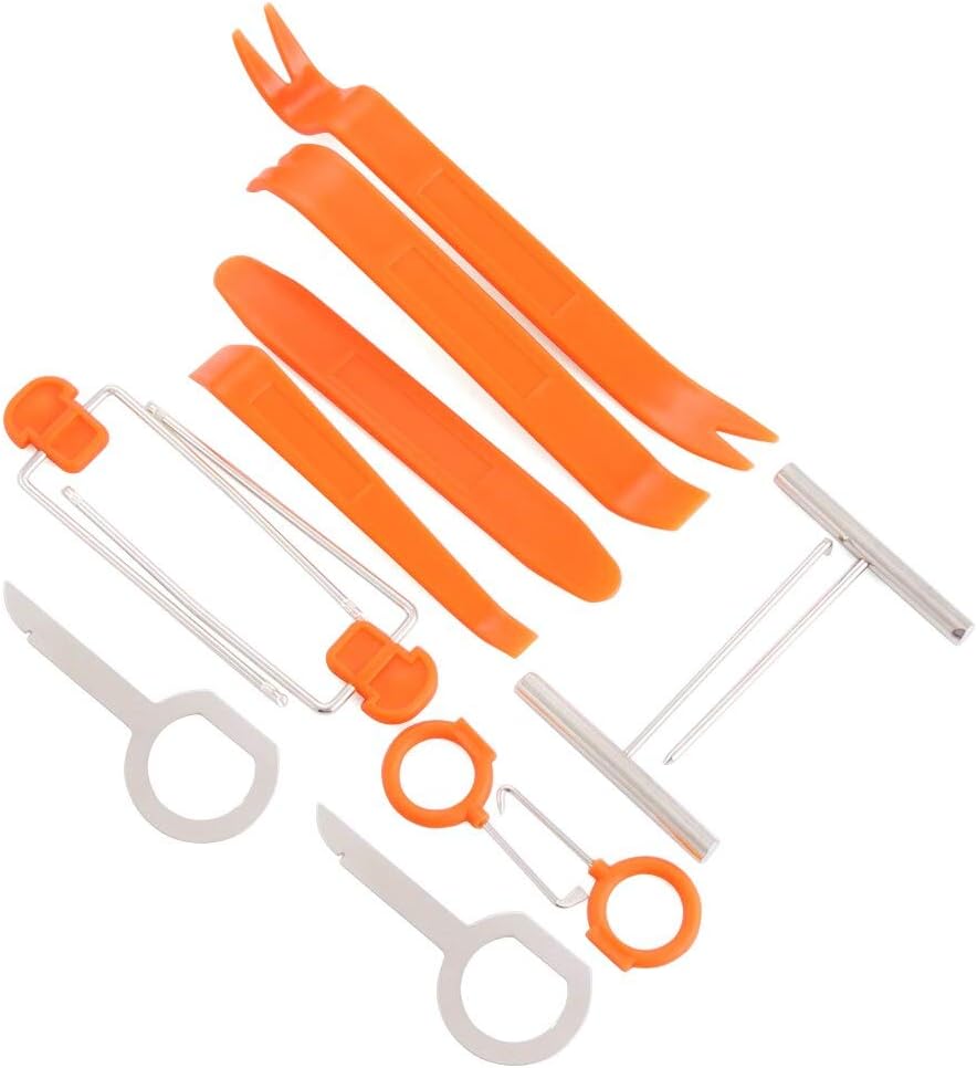 Victoria-ACX - Auto Car Radio Panel Door Clip Panel Trim Dash Audio Removal Installer Pry Repair Tool set 12pcs Portable Practical