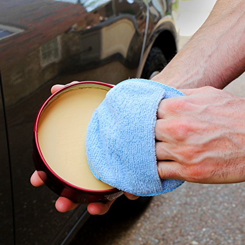 Viking Car Care 426201 Blue 8 Microfiber Applicator Pads with Finger Pockets, 8 Pack - Thumbnail 3
