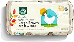 365 by Whole Foods Market Organic Large Brown Grade A Eggs 18 Count, 18 CT