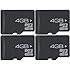 Extreme Speed 4-Pack 4 GB High-Speed MicroSD Memory Card with Adaptor (16 GB Total)
