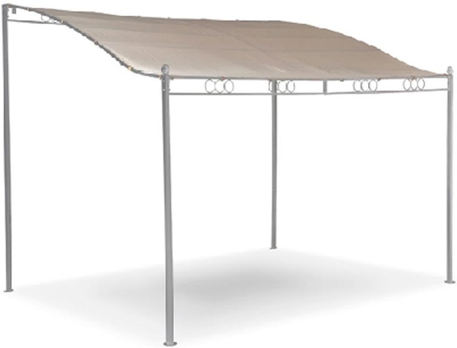Set completo di teli di ricambio per gazebo da giardino bianco 3x3M