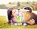 GBSELL RC Drone Helicopter Ball Built-in Disco Music With Shinning LED Lighting for Kids Teenagers Colorful Flyings Toy