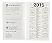 AT-A-GLANCE Daily Desk Calendar Refill 2015, 3.5 x 6 Inch Page Size (E717-50)