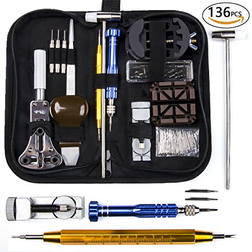 Watch Repair Kit, Electrapick Professional Spring Bar Tool Set, Watch Band Link Pin Removal Tool Set - Thumbnail 7