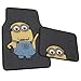 Despicable Me Minions Car Floor Mats - 4 PC Auto Floor Mats, Front Rear Full Set, Universal Fit, WB Official Products