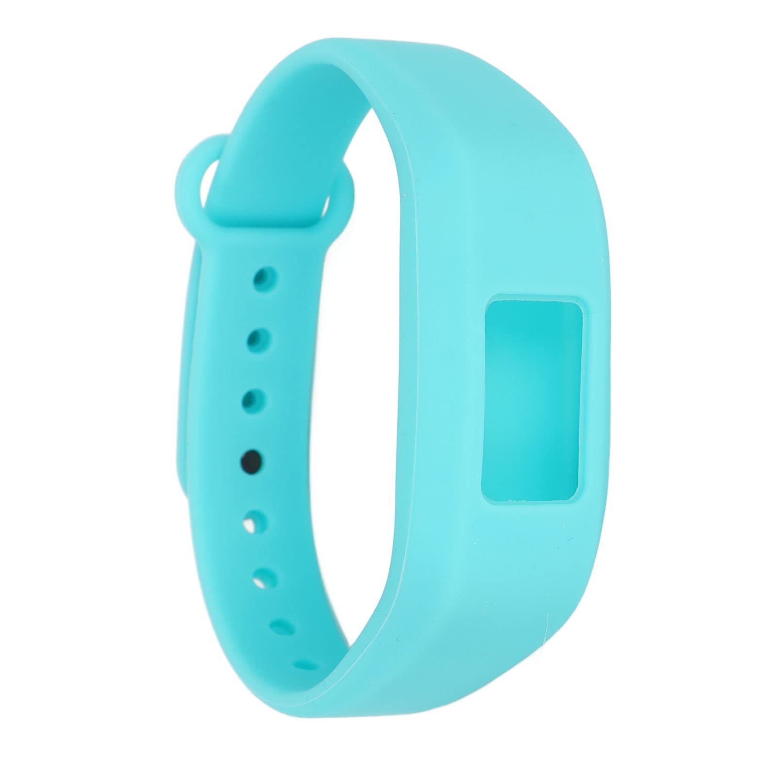 Yunseity Watch Band for Kids, Soft Silicone Watch Straps for Vivofit3, for Vivofit JR, Adjustable Replacement Wristbands Watchband(Teal Green)