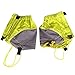 New Brand 1 Pair Outdoor Gaiters Silicon Coated Nylon Waterproof Ultralight Gaiters Leg Protection Guard Tear-Resistant - Green