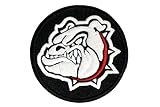 Bulldog Patch! Embroidery of a Bulldog Ready for Iron On Or Sew On