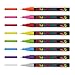 Chalk Markers, Blusmart 8pcs Liquid Chalk Pens 3mm Reversible Tips 40 Chalkboard Labels Perfect for Chalkboards, Windows, Glass,Whiteboard