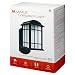 Maximus SPL06-07A1W4-BKT-K1 Craftsman Smart Security Light, Finish, Compatible with Alexa, 450lm A19 Bulb Included, 11.58.475.95, Royal Black variant