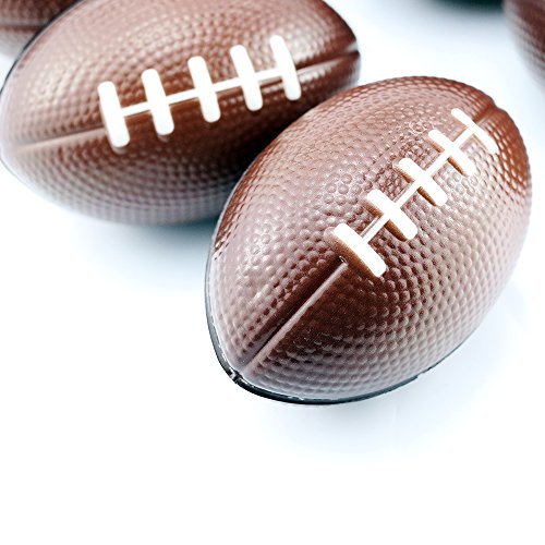 Etmact Soft Foam Mini Football Stress Balls For Kids 2.5" Perfect for Small Hands, 12-pack