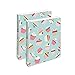 COMIX 2 Pack Letter Size, Heavy Duty Premium Designer 3 Round Ring Binder 1 Inch, BACK TO SCHOOL/CAMPUS (A2134) (Cupcake Dream)