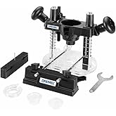 Dremel 335-01 Rotary Tool Plunge Router Attachment, Compact & Lightweight for Light-Duty Routing Projects, Perfect for Woodwo