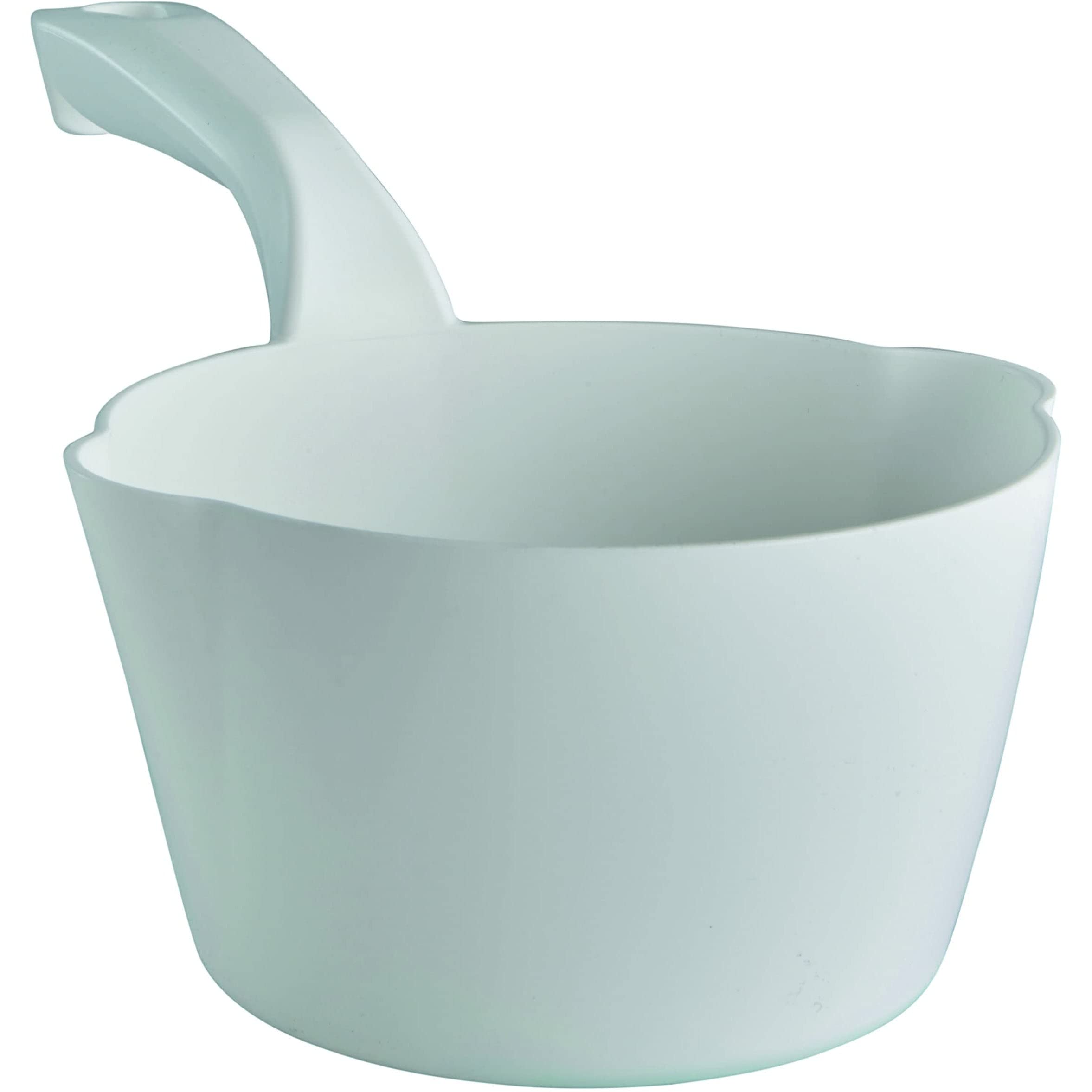 Vikan 32 oz. Round Scoop, White
