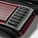 adidas Performance ACE Fingersave Junior Goalie Gloves, Black/FCB True Red/White, Size 6