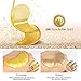 30 Pairs Gold Eye Mask - 24K Pure Nano-Active Gold Under Eye Patches, Power Crystal Gel Collagen Masks, Great for Anti Aging, Moisturizing & Reducing Dark Circles Puffiness Wrinkles