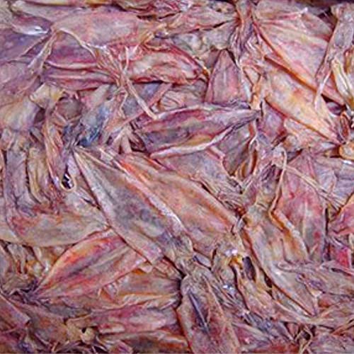 Dried Squid MediumSize Squid from Thailand 200 g. (7.05 Oz.) Headless