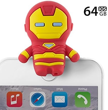 Amazon Co Jp Marvel マーベル キャラクター Iphone Usb メモリー フラッシュドライブ Apple Mfi 認証 64gb Usb3 0 データ保存 小型 キャップ落ちない シリコンカバー グッズ フィギュア プレゼント アイアンマン 家電 カメラ