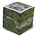 EARTHCUBE (Flow Design) Blank White 3.5 Inch Note Cube (Not Sticky) Made in USA (Paper US or CAN) 100% Recycled 700 Tear-off Pages (Not Loose)