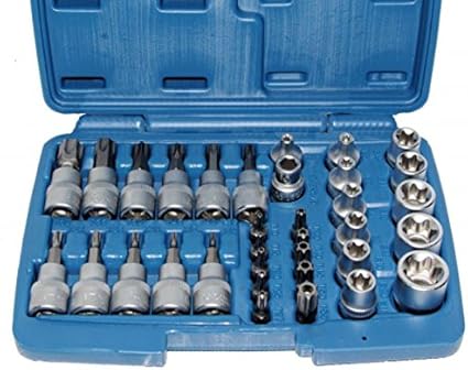 AFD67 TECHNIC 34 Vaso e-Torx, t-torx.Y Puntas Torx con Agujero.: Amazon.es: Coche y moto