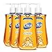 Dial Antibacterial Liquid Hand Soap, Gold, 9.375 Ounce (Count of 4) primary