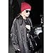nine bull Beanie Knit Hat Warm Daily Slouchy Skull Beanies Cap for Women & Men & Kids (Red) (Contains high Elastic Silk Thread)