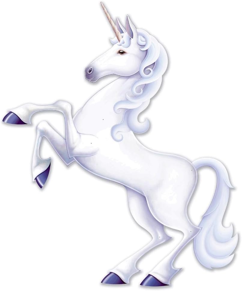 Beistle 59636 Jointed Unicorn, 54", Multicolor