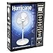 Hurricane Stand Fan - 16 Inch | Classic Series | Pedestal Fan with 90 Degree Oscillation, 3 Speed Settings, Adjustable Height 41 Inches to 55 Inches - ETL Listed, White