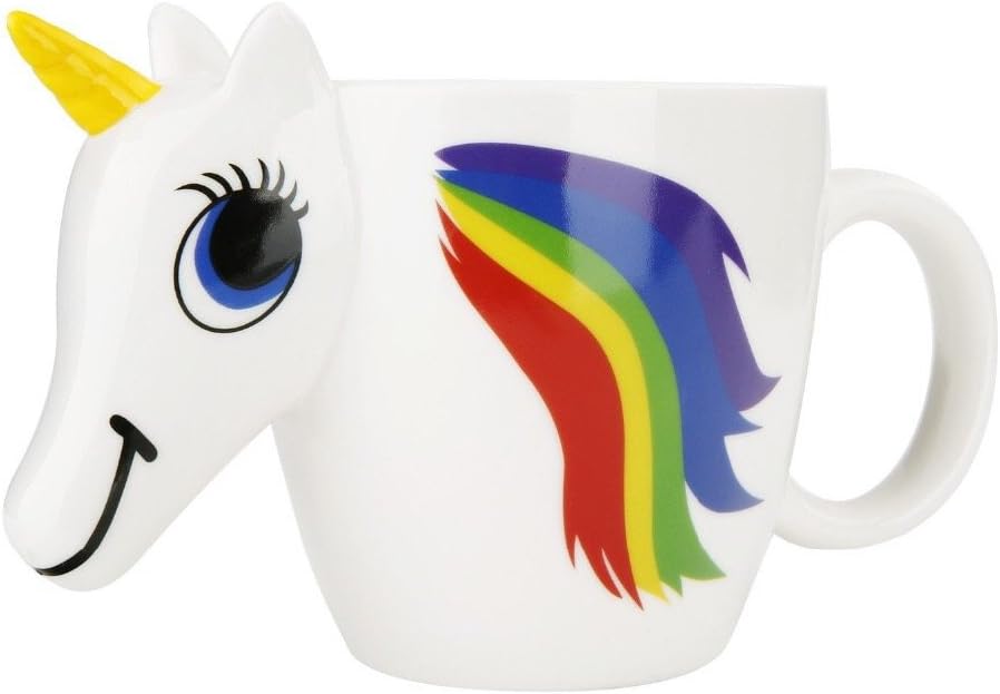 Fleetwood Storms Colour Changing Unicorn Mug, Multi-Colour